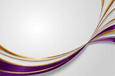 Sfondo pulito e minimalista con linee dorate e viola, rappresentante il pacchetto VIP